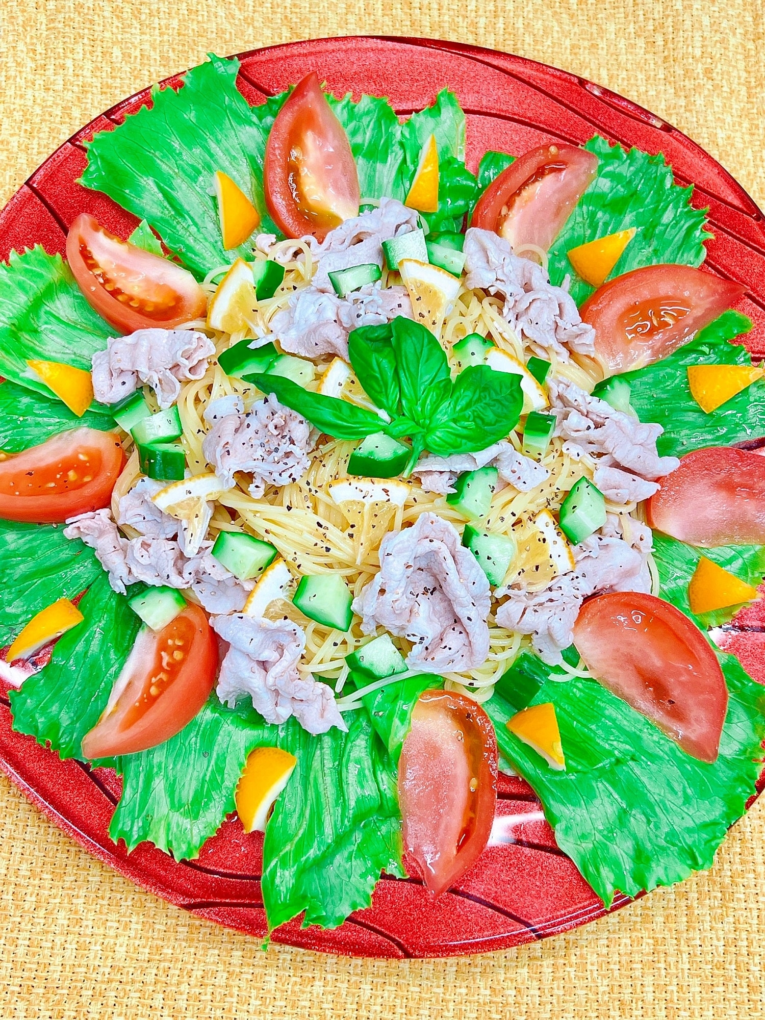 レモングラスと青パパイヤのサラダのレシピ