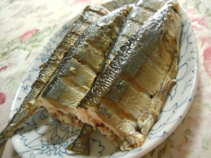 生秋刀魚を美味しく食べる　塩焼き＆素焼き