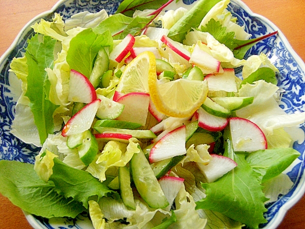 簡単!レディーサラダ(三浦大根)で「おもてなし」♪