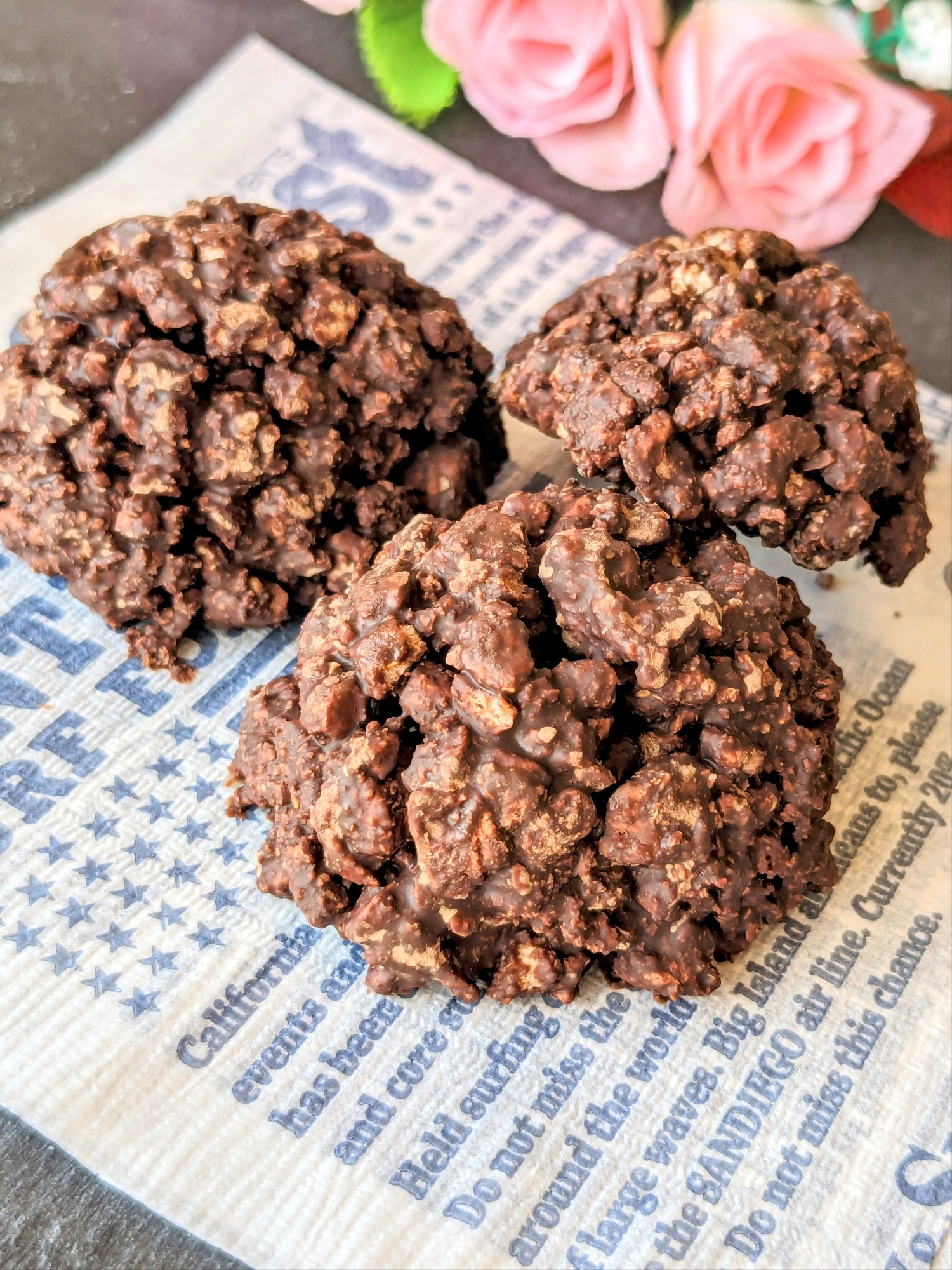 材料2つ!チョコクランチ☆