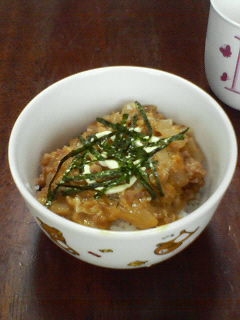 5分でかつ丼