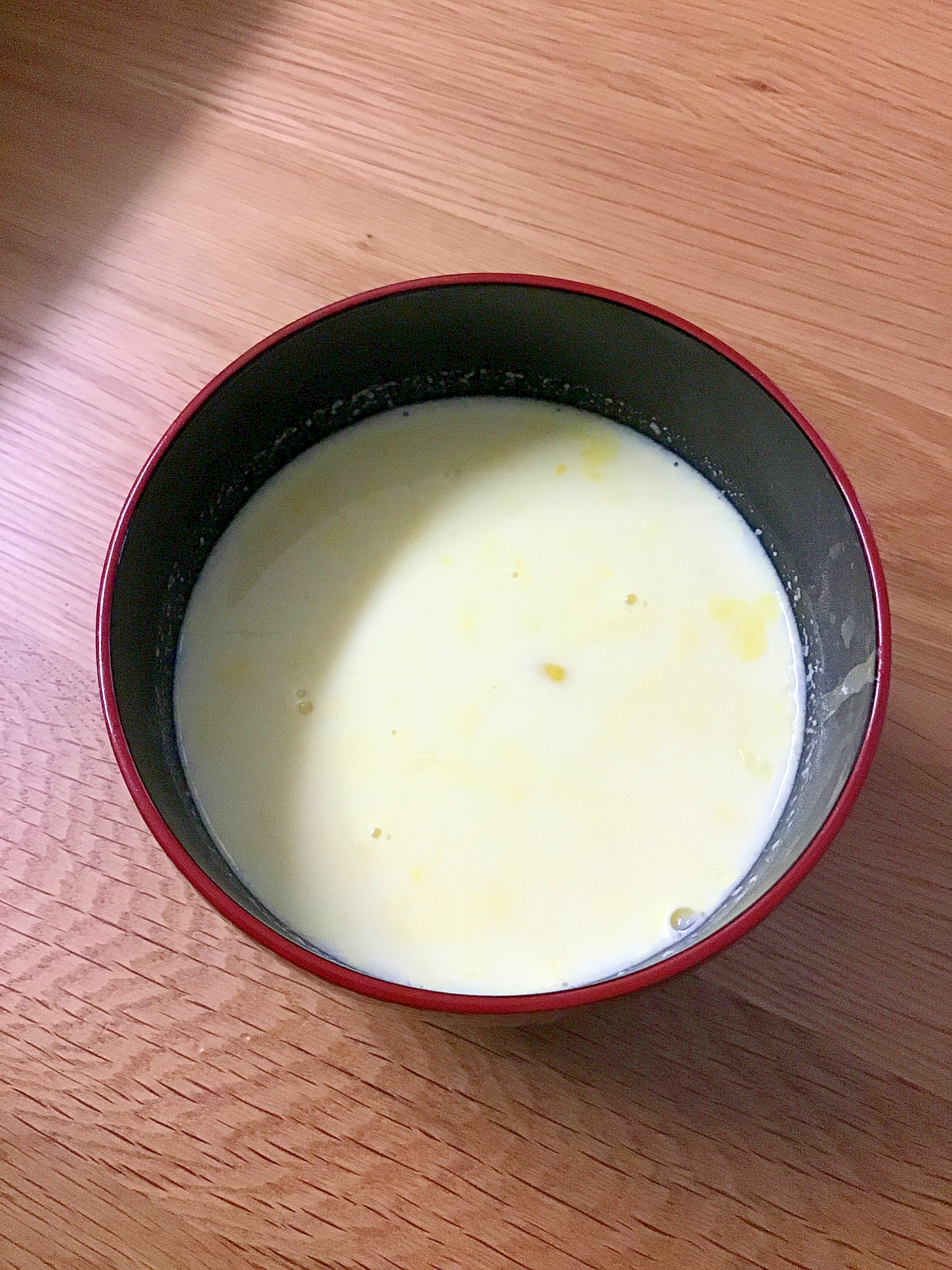 ミキサー不要！コーンスープ