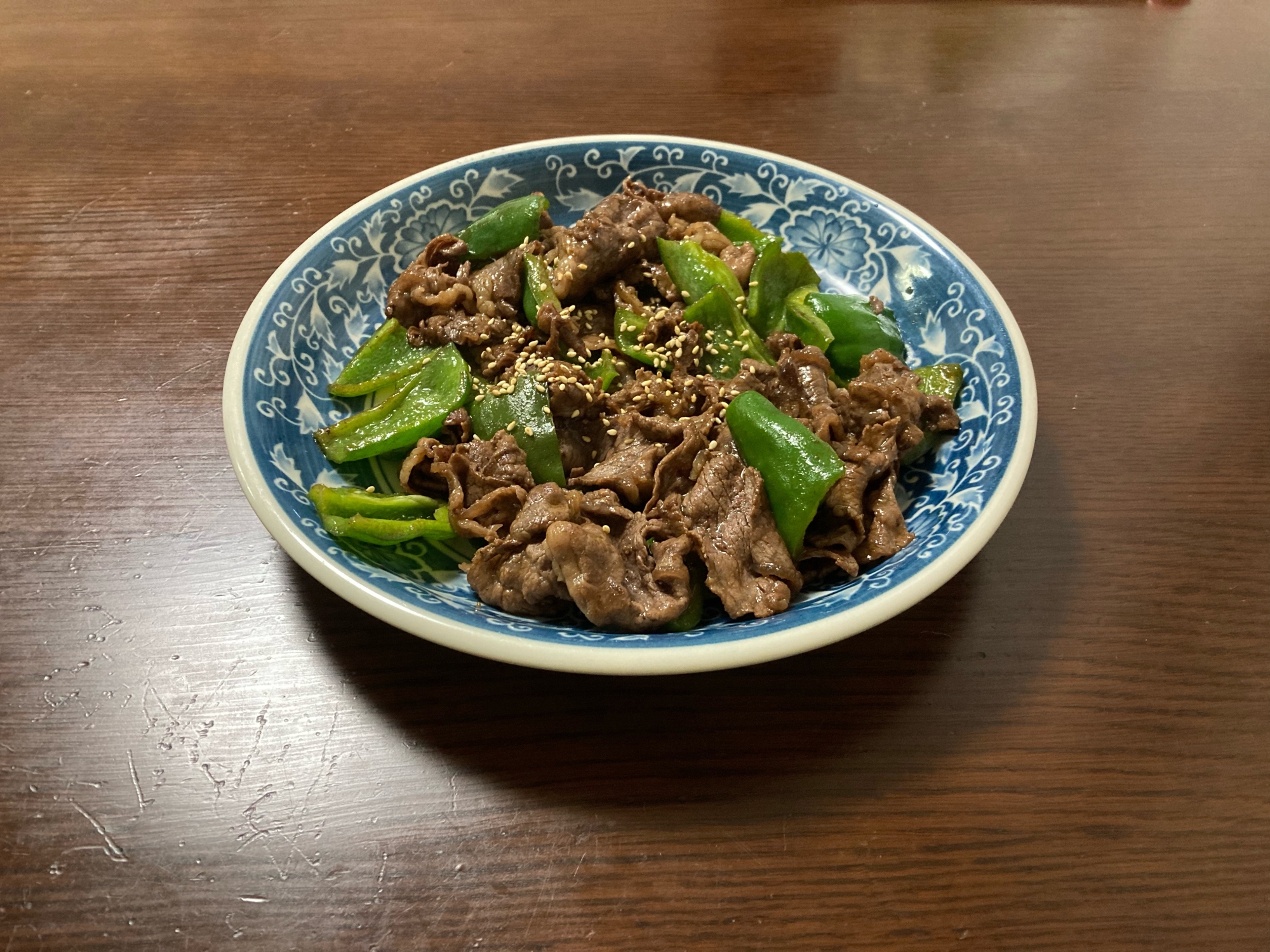 超かんたん♪牛肉ピーマン炒め