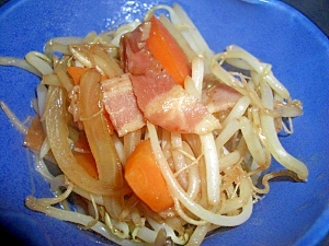 もやしの中華風炒め