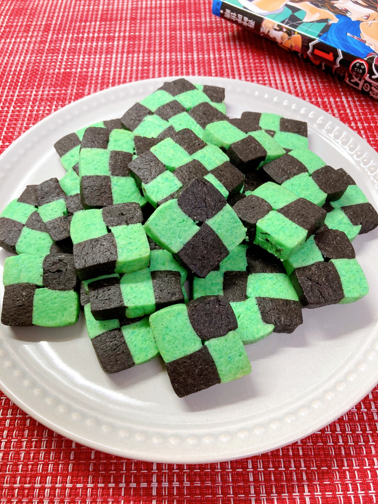 全集中 市松クッキー レシピ 作り方 By ヤスのり子 楽天レシピ