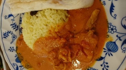 簡単★コク旨チキンバターカレー