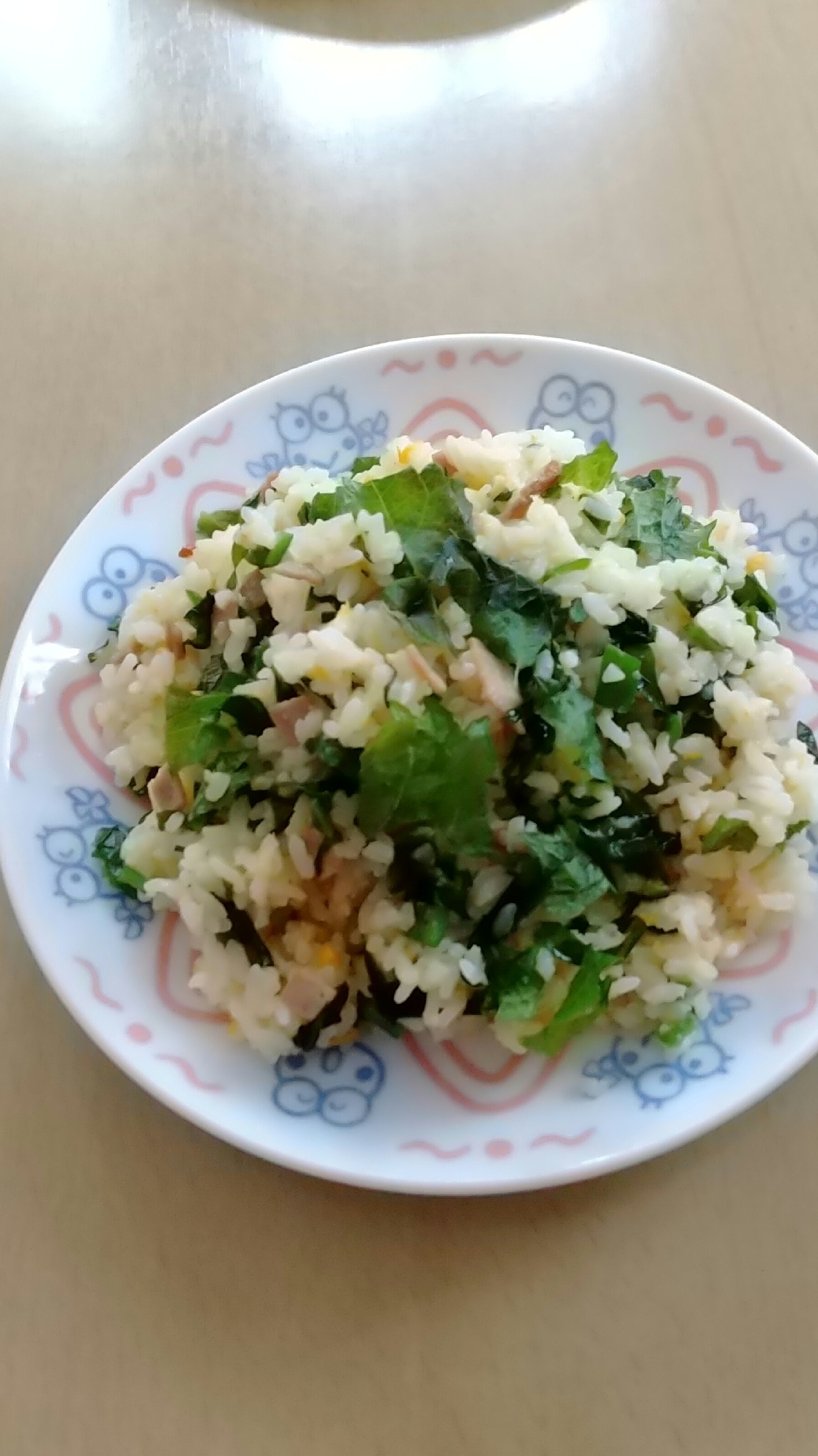 しそ入り♪わかめチャーハン