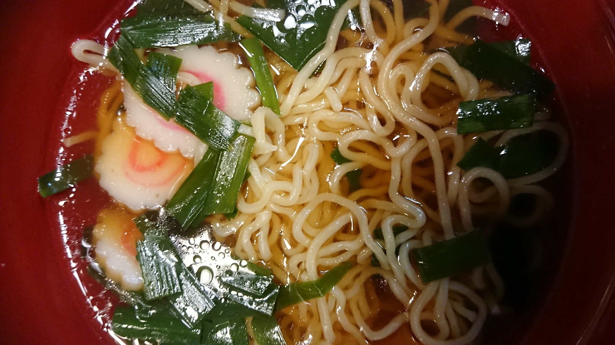 にらの醤油ラーメン