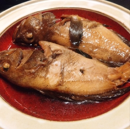 【主菜】春告魚メバルの煮付け