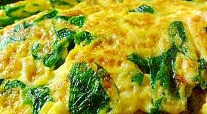 ギョウジャニンニク（ニラでもＯＫ！）の玉子焼き
