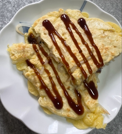 長芋と米粉で作るお好み焼き