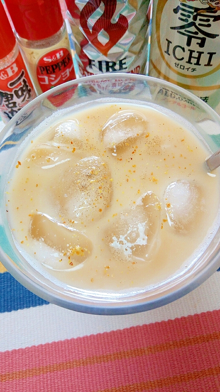 ノンアルコール☆スパイシーカフェオレビア♪