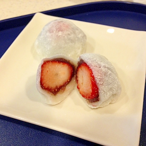 10分で簡単!いちご大福