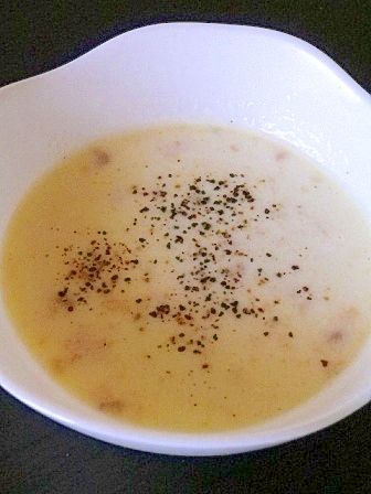 コロッケのミルクスープ
