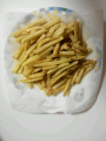 ワーママの簡単フライドポテト