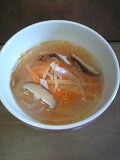 ね・ね・菌野菜のかんたん中華スープ