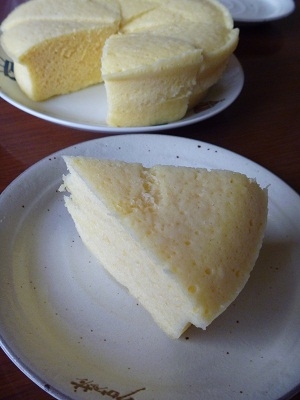 ホットケーキミックス蒸しパン　プレーン