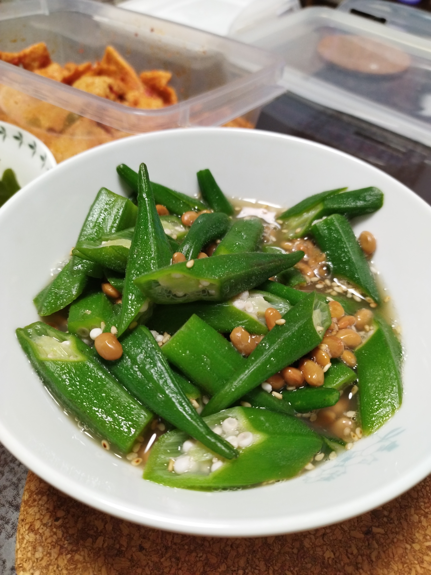 オクラで副菜