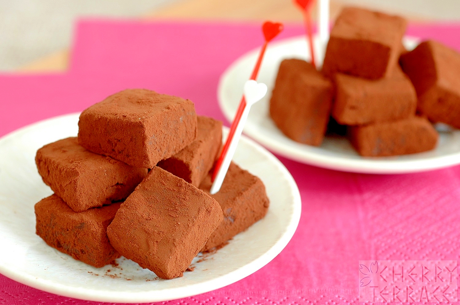 固めるまでは、わずか5分 本格的生チョコを簡単に