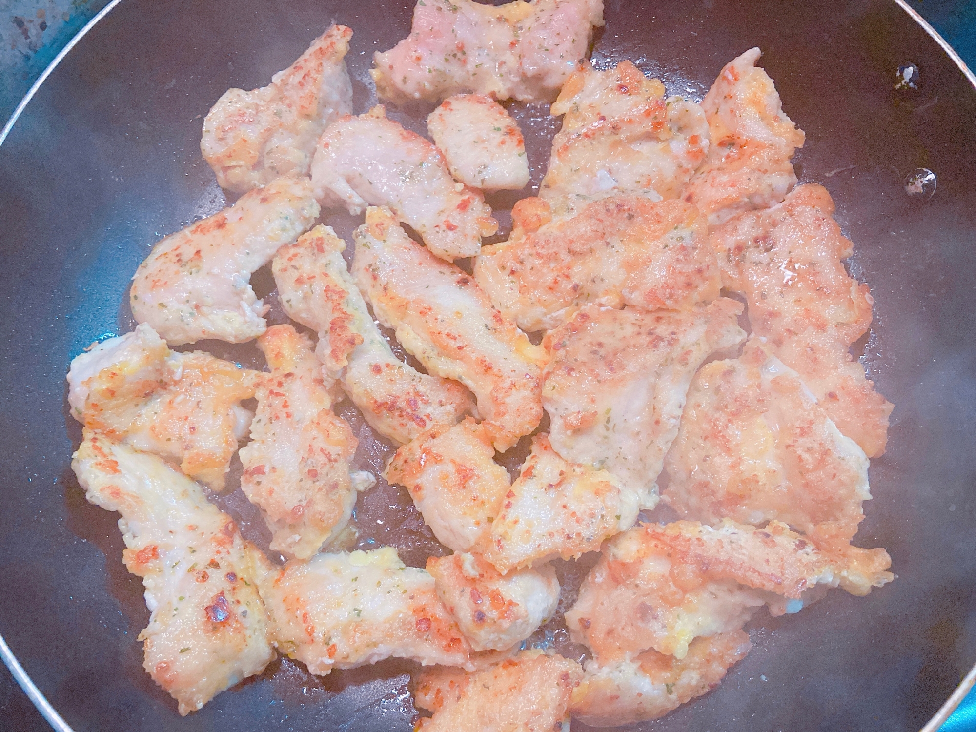 袋とフライパン1つで 簡単鶏肉のピカタ レシピ 作り方 By Micha 楽天レシピ