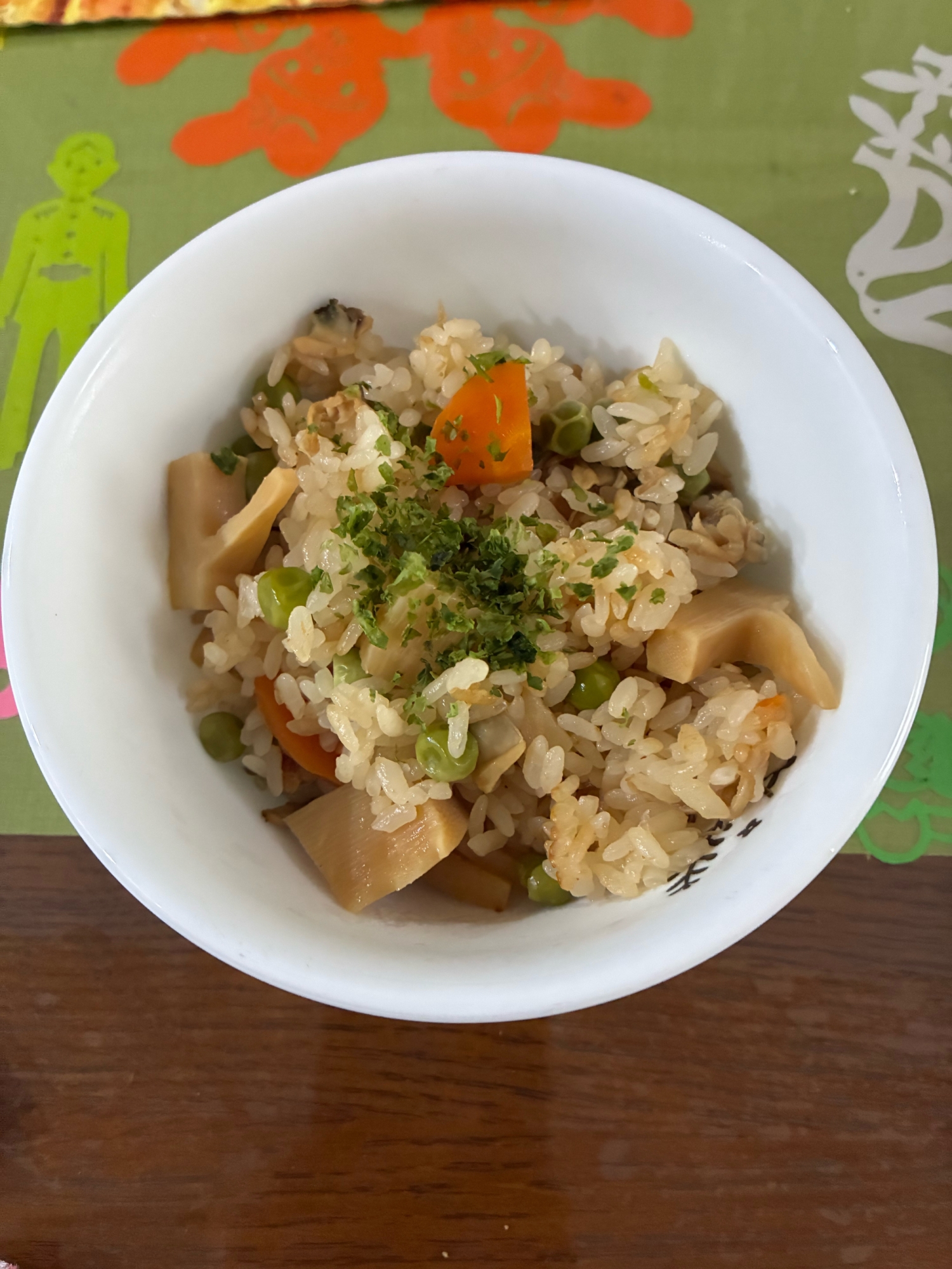 あさりと筍　炊込みごはん