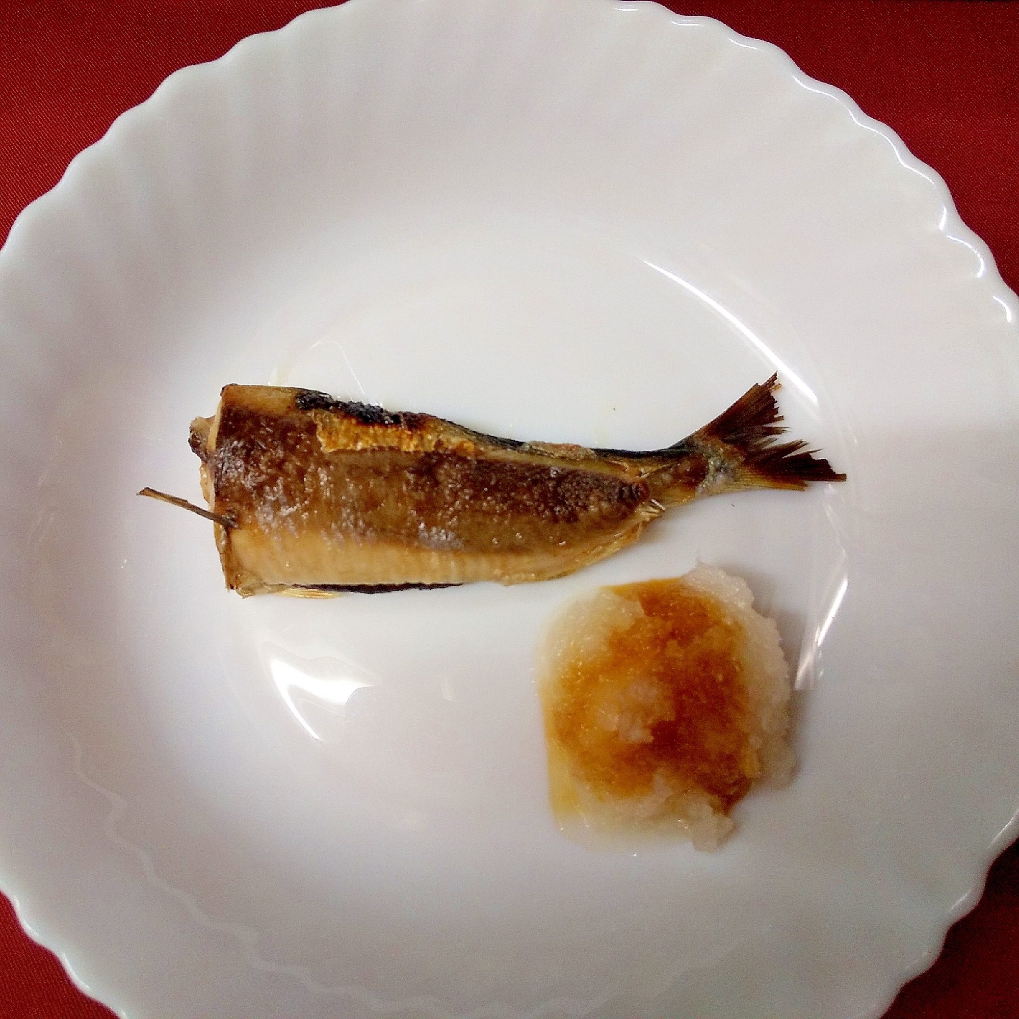 鰯のグリル焼き