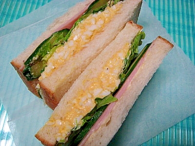 我が家のサンドイッチ