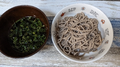 ざる蕎麦でヘルシーに♪