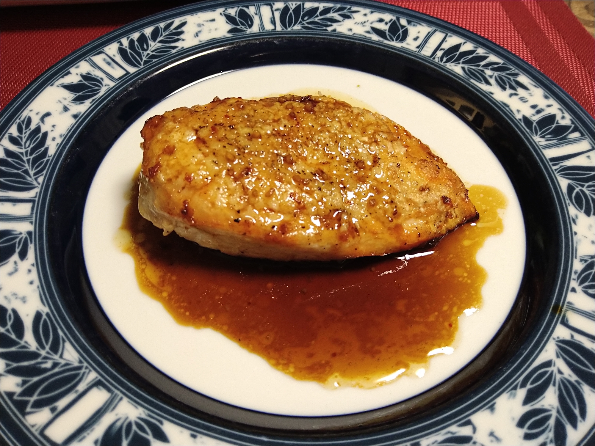 ビールのつまみ揚げ焼きチキン