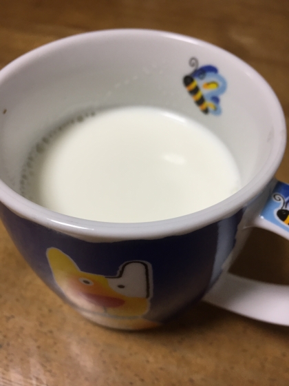 甘い牛乳が飲みたくなって作ってみました！良い香りで味も美味しくて幸せでした♪レシピありがとうございました(^ ^)