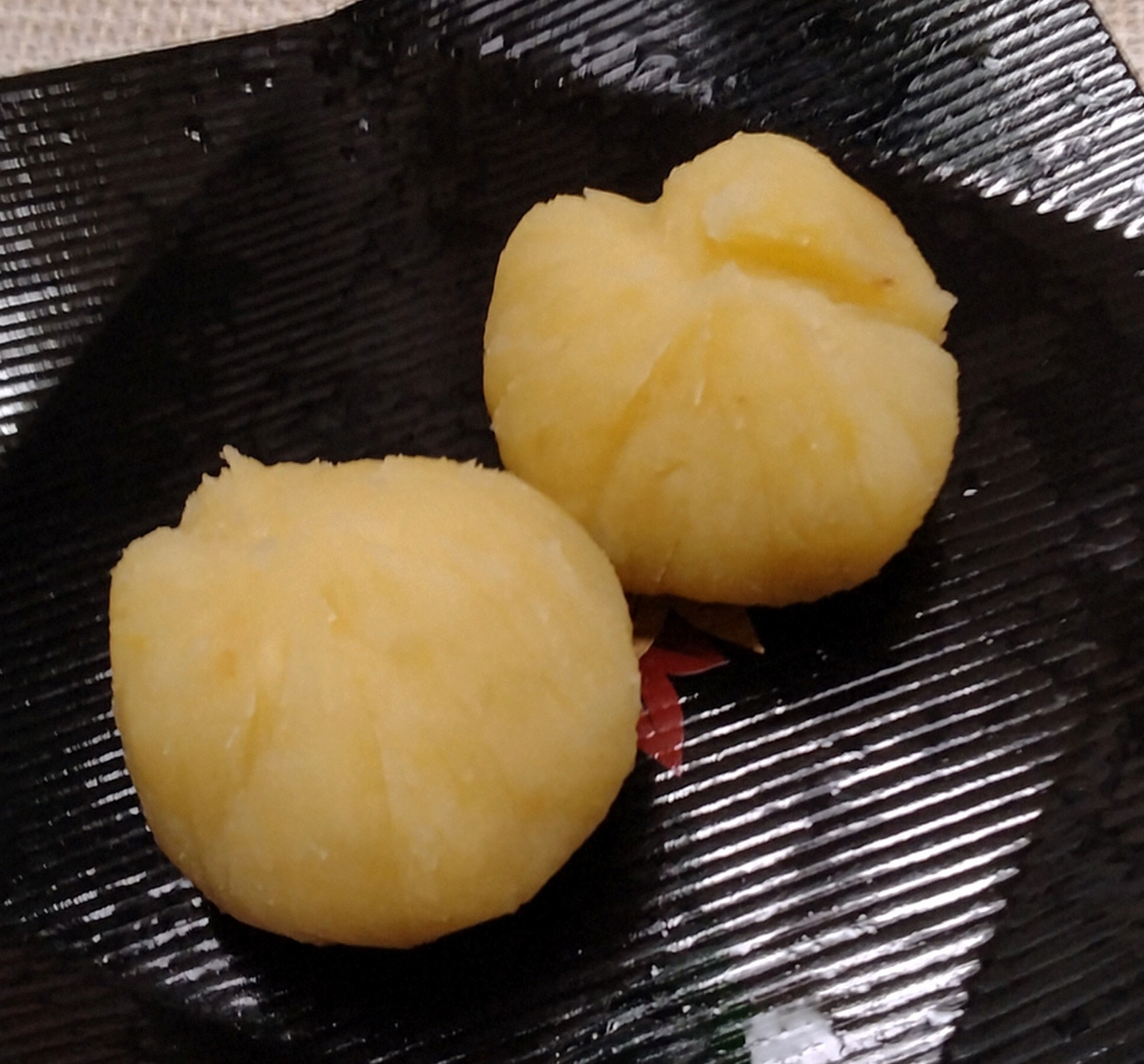 【正月】素朴な芋きんとんの茶巾絞り