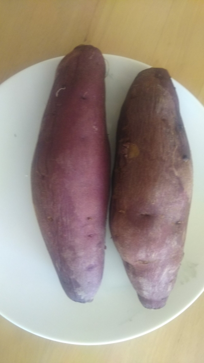 炊飯器でふかし芋　さつまいも