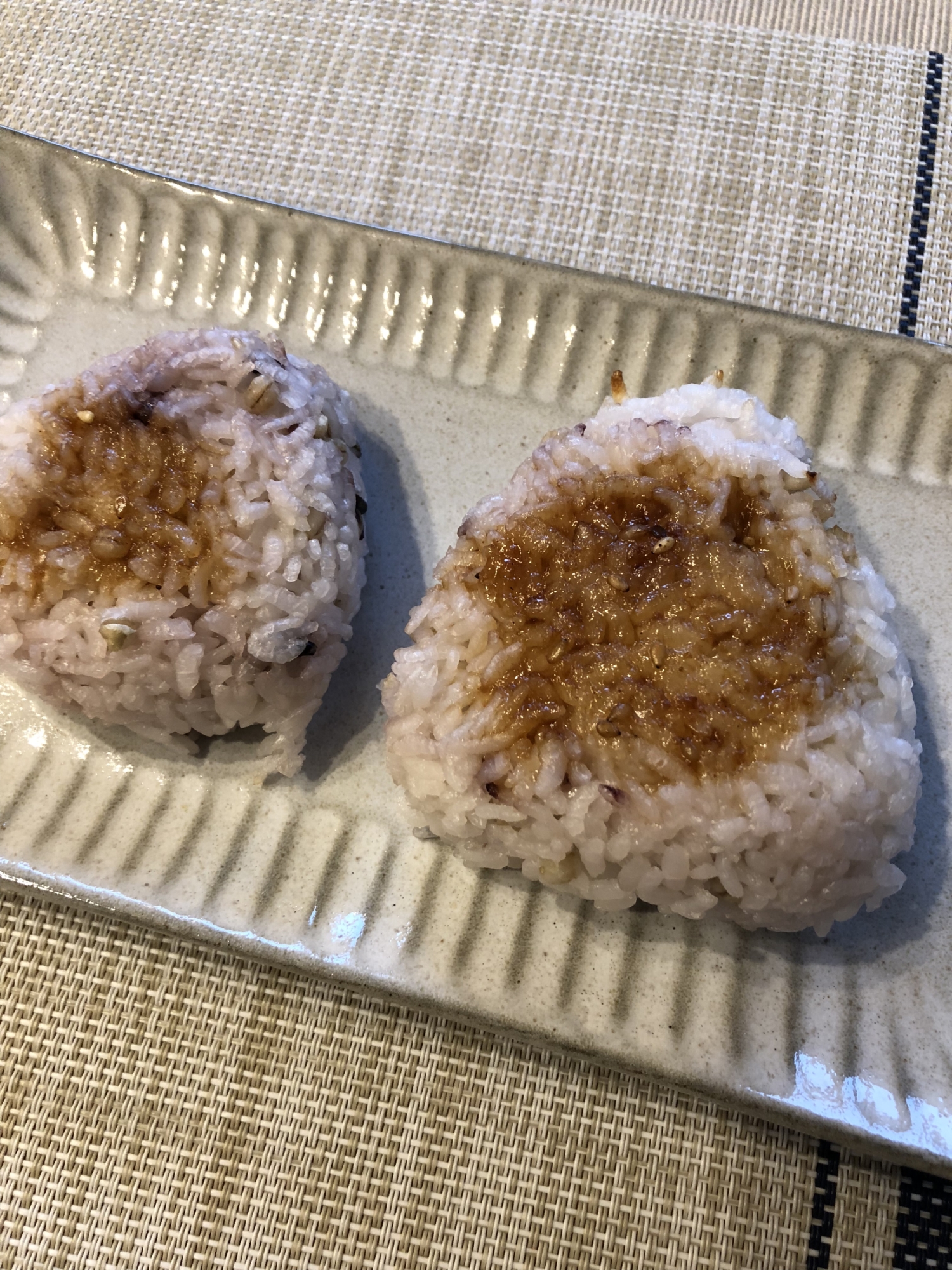 トースターで！焼きおにぎり☆