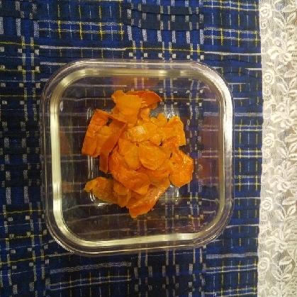 超簡単❣️柿の皮でパリパリ美味しいチップス