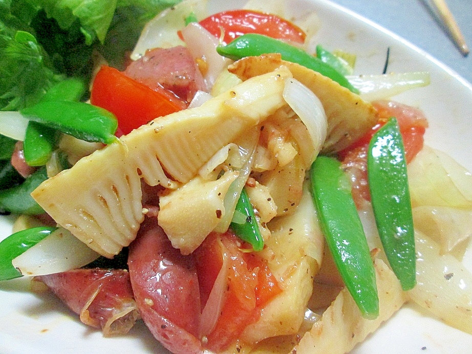 やってみたらきっとはまる 筍のホットサラダ レシピ 作り方 By Satousagi0310 楽天レシピ やってみたらきっとはまる 筍のホットサラダ レシピ 作り方 By Satousagi0310 楽天レシピ