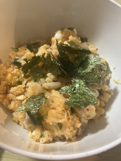 キムチチャーハンの決定版！秘技あり豚キムチ焼き飯