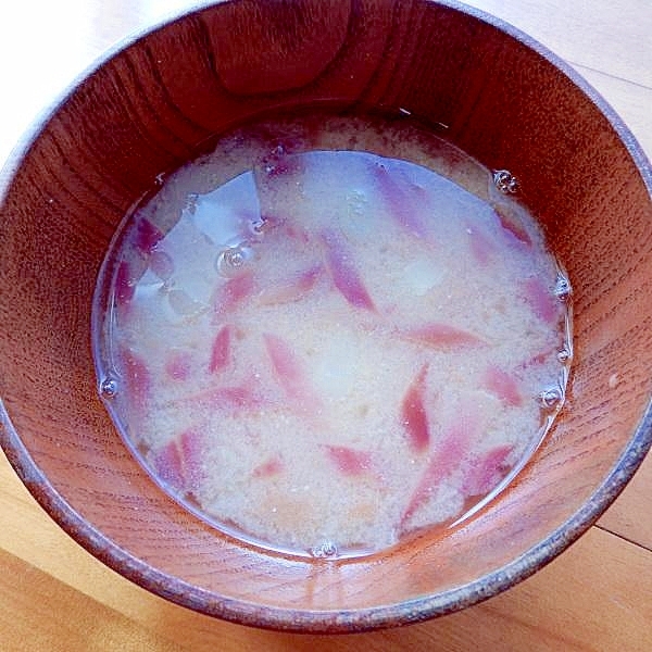 まな板、ダシなし５分！？+梅干しで❤茗荷の味噌汁♪