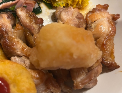 カリカリ☆もも焼きおろしポン酢