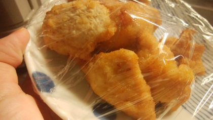 唐揚げ粉で鶏むね肉の揚げない唐揚げ レシピ 作り方 By Kuro 24 楽天レシピ