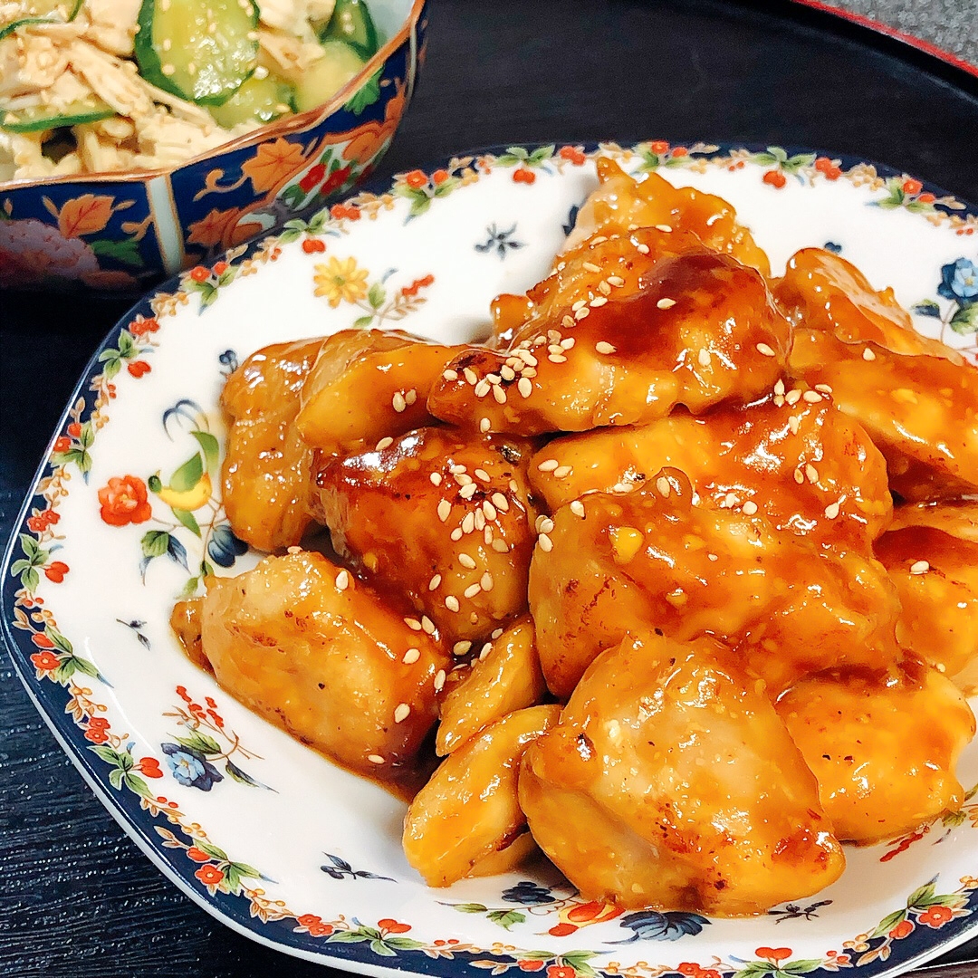 ごはんが進むおかず♪鶏肉のこってり生姜焼き風