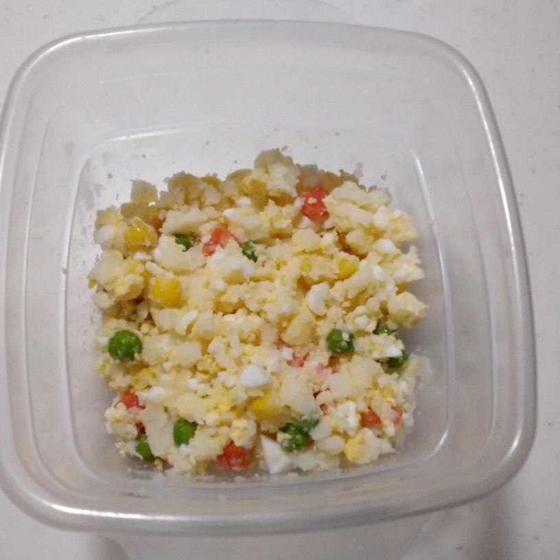 ミックスベジタブル入り☆カラフルポテトサラダ レシピ・作り方 by