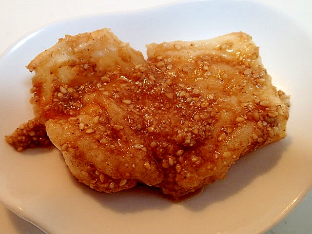 すりごまたっぷり 砂糖醤油餅 レシピ 作り方 By ぷ みぃまま 楽天レシピ