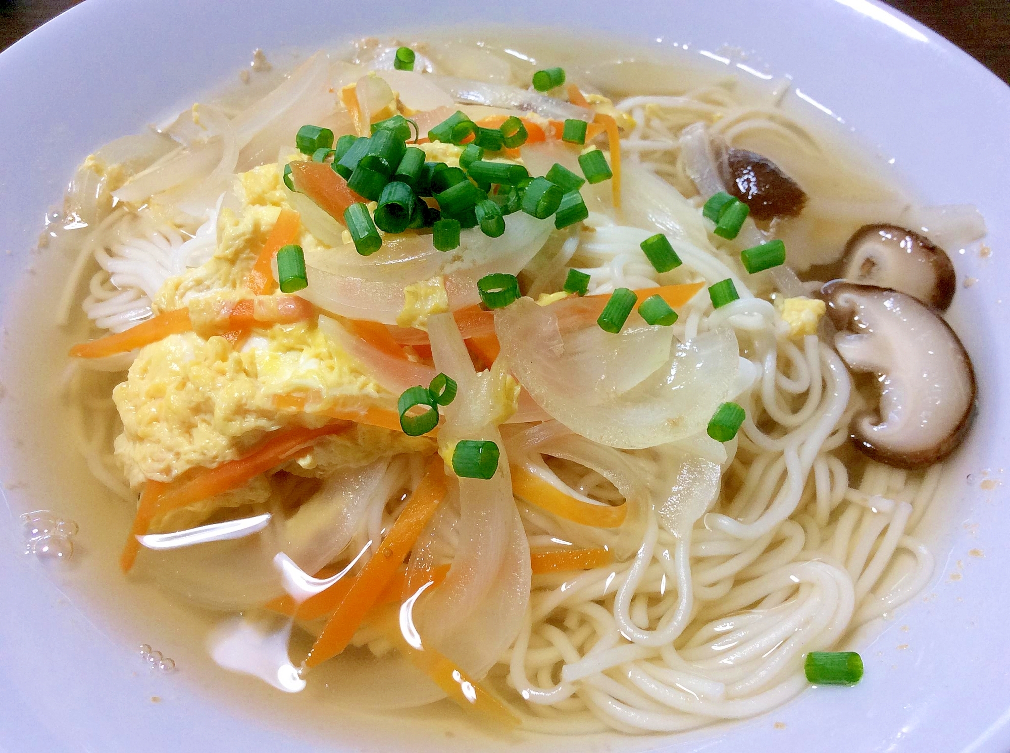 椎茸が美味しい♪煮麺