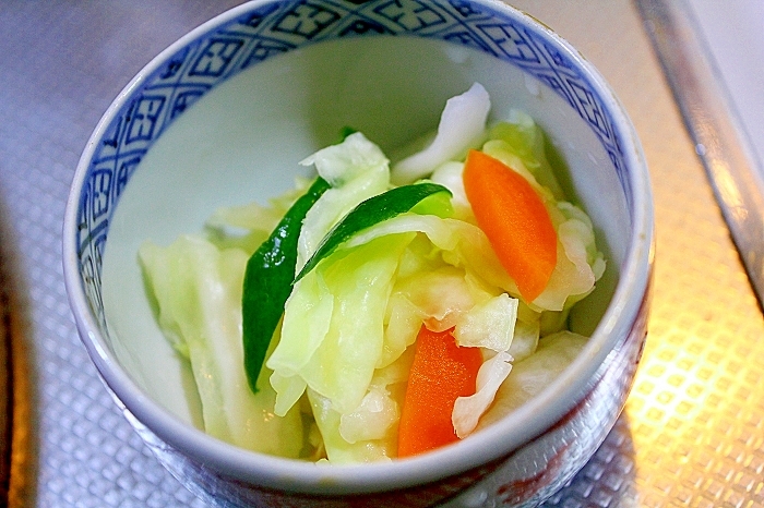 のこり野菜の一夜漬け