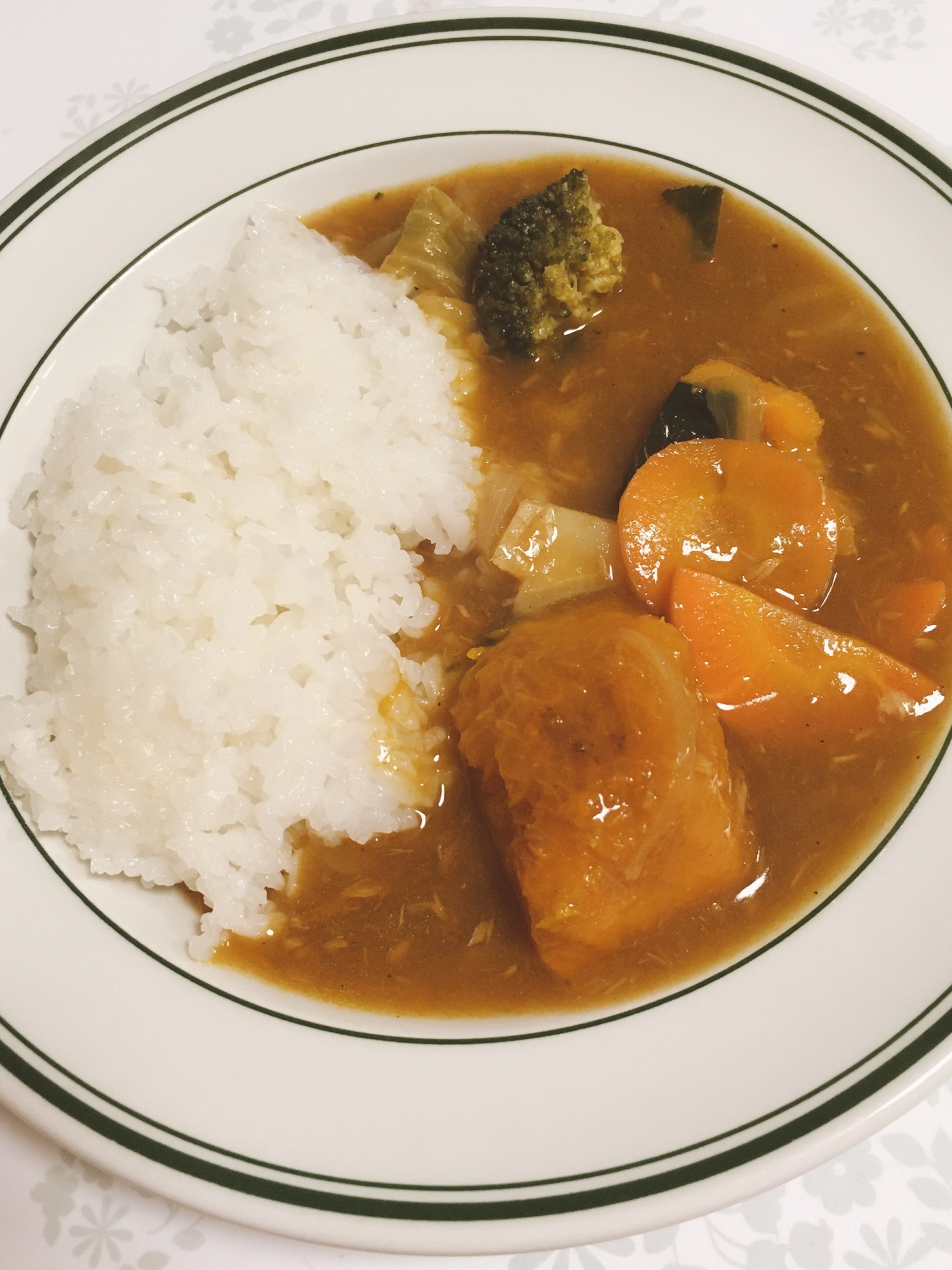 カボチャ入り☆野菜とツナのカレー