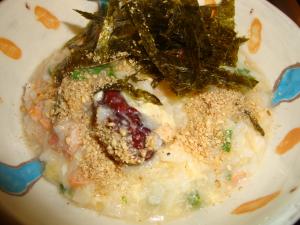サムゲタン風　鮭雑炊