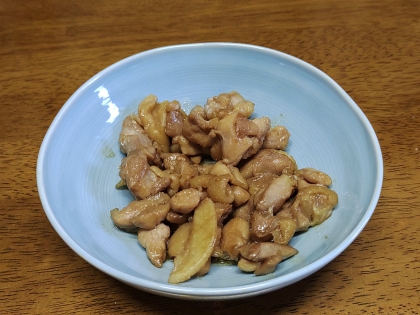 鶏もも肉とさつまいもの甘辛炒め