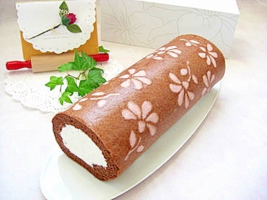 模様入りロールケーキ No 137 レシピ 作り方 By 楽天出店店舗 浅井商店 楽天レシピ