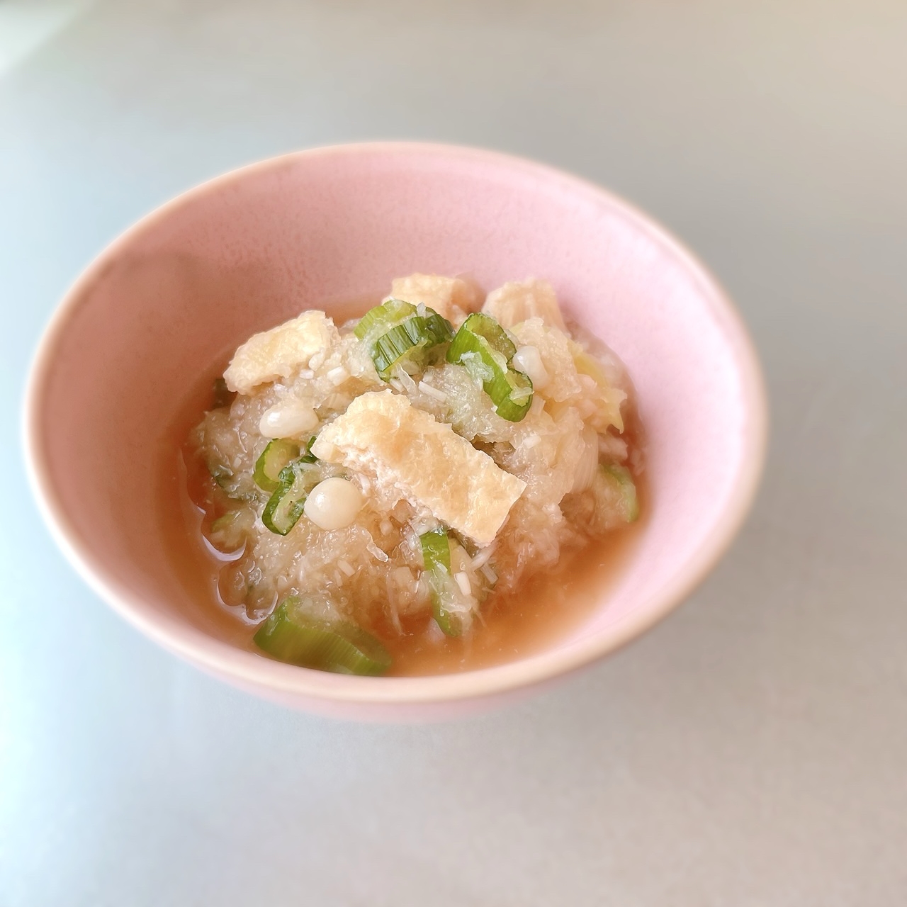 大根おろしと油揚げの煮物