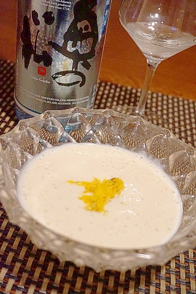 おうち居酒屋、梨のすり流し